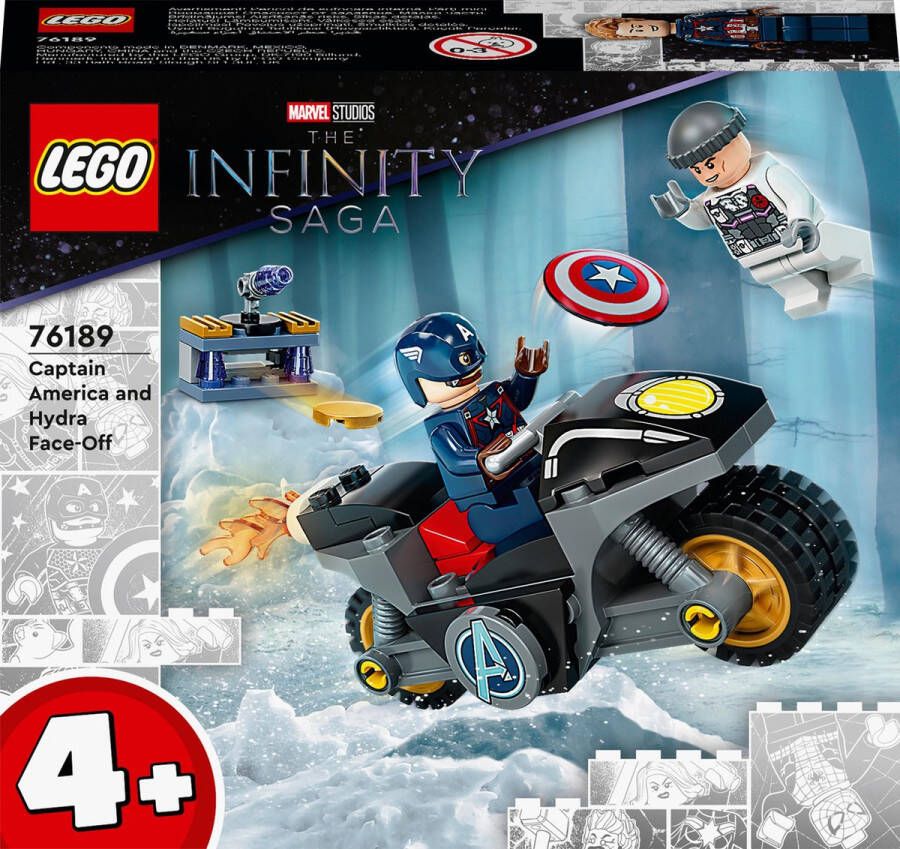 LEGO Marvel Super Heroes Marvel Captain America Hydra confrontatie Set
