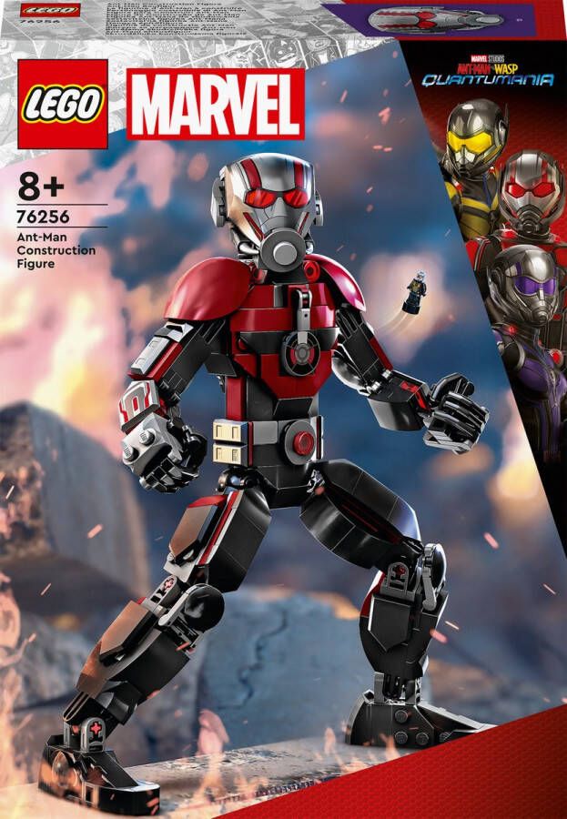 LEGO 76256 Marvel Ant-Man Bouwfiguur Avengers Superheld Actiefiguur Set Ant-Man and the Wasp: Quantumania Collectible Speelgoed voor Kinderen