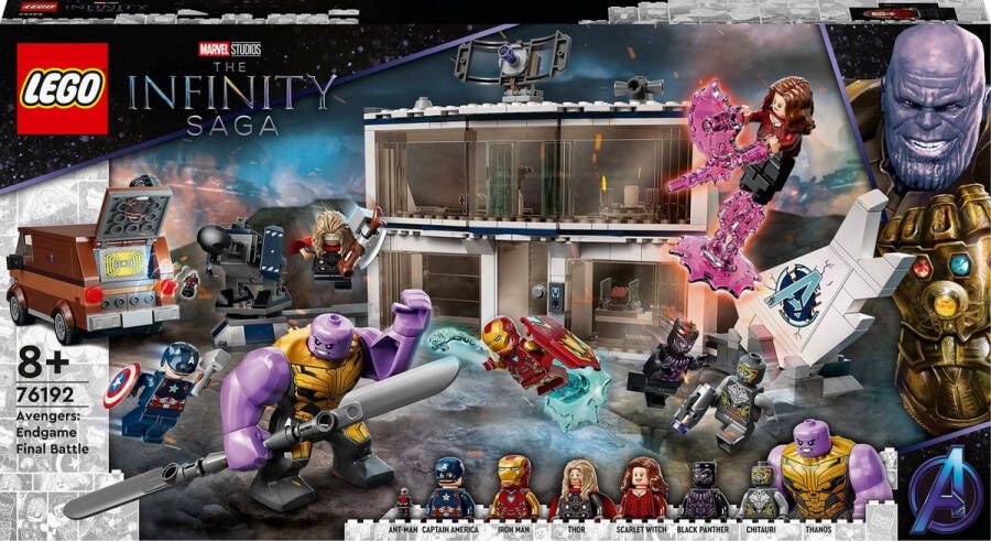 LEGO Marvel Super Heroes Marvel Avengers: Endgame Final Battle Set 76192