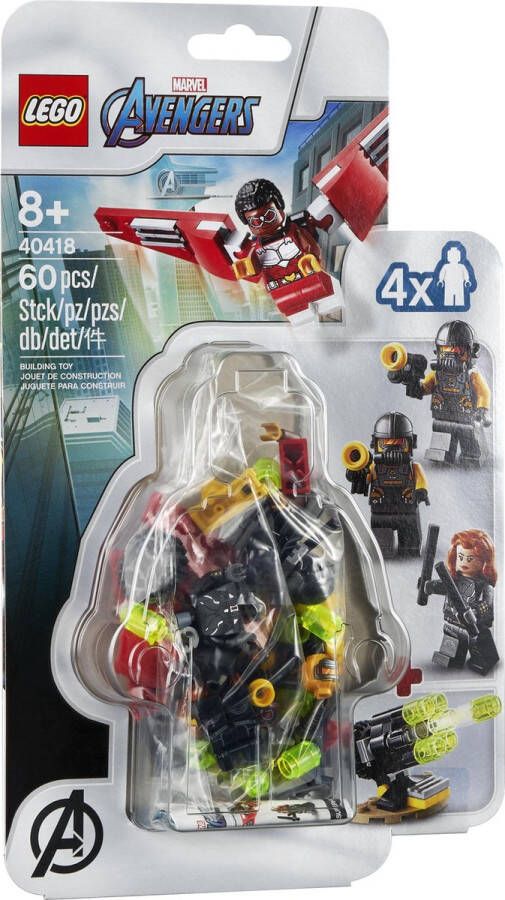 LEGO Marvel Avengers Falcon & Black Widow duoteam 40418