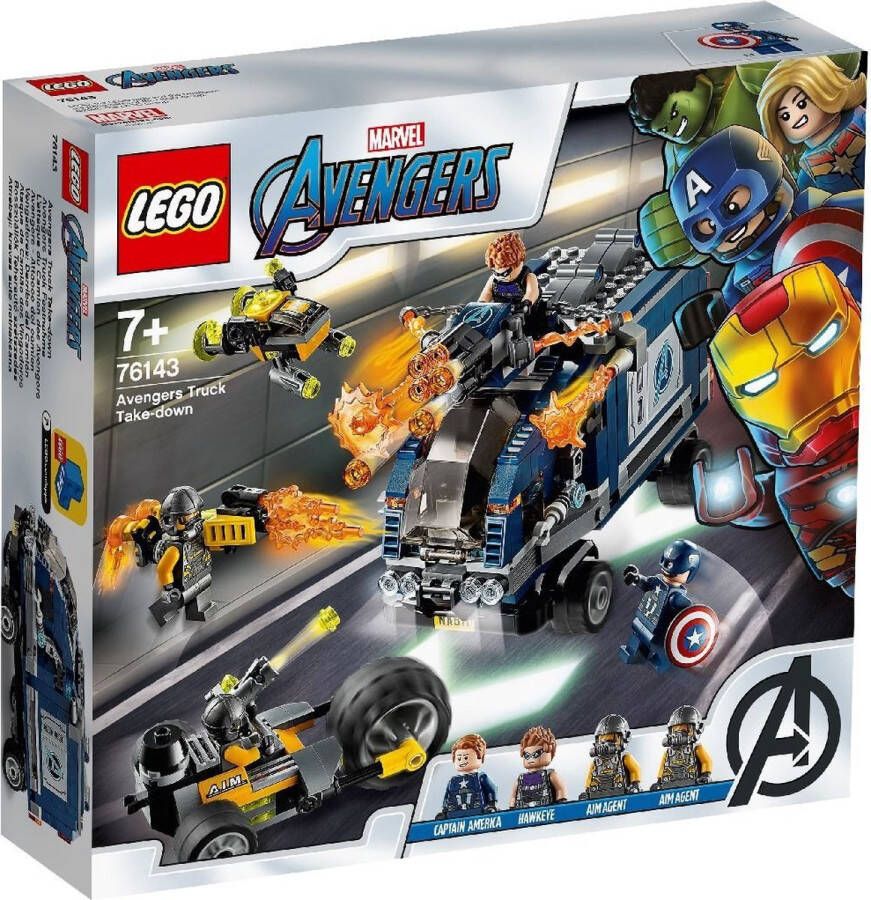 LEGO Marvel Avengers Movie 4 Avengers vrachtwagenvictorie 76143