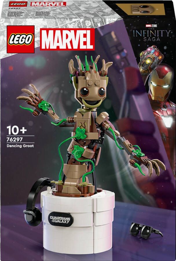 LEGO Super Heroes Marvel Dansende Groot Bouwbaar Guardians of the Galaxy Speelgoed voor Kinderen 76297 Super Heroes Marvel