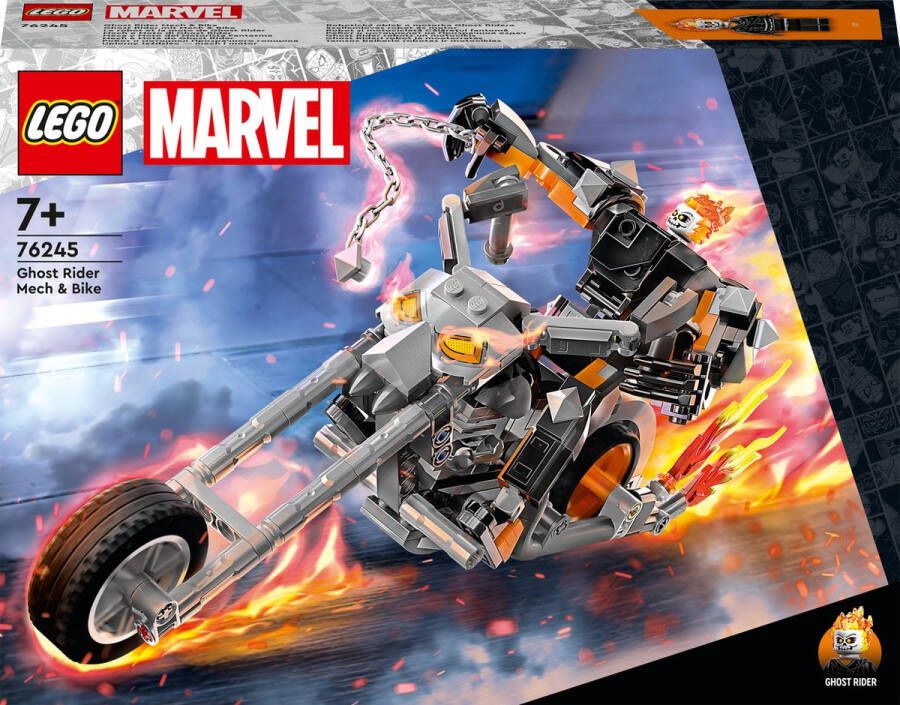 LEGO Marvel Ghost Rider Mech & motor Superhelden Set 76245