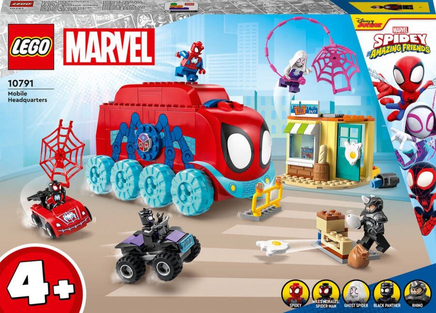 LEGO Marvel Spider-Man Het mobiele hoofdkwartier van Team Spidey 10791