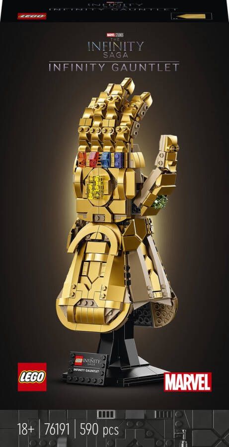 LEGO Marvel Infinity Gauntlet Thanos Set voor Volwassenen 76191