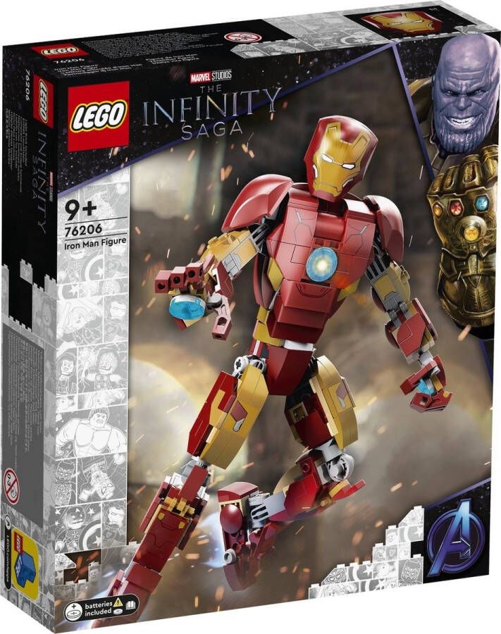 LEGO Super Heroes 76206 iron man figuur