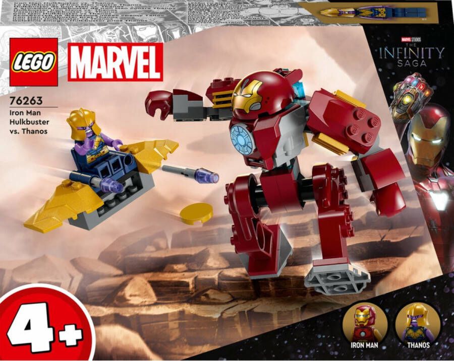 LEGO 76263 Super Hero Iron Man Hulkbuster vs. Thanos (4116263)