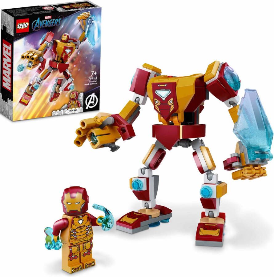 LEGO Marvel Iron Man Mechapantser 76203