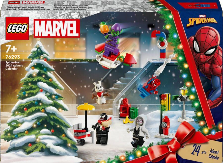 LEGO Super Heroes kerst Adventskalender 2024 (76293)