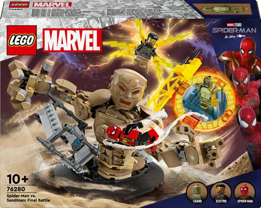 LEGO Marvel Super Heroes 76280 Spider-Man vs. Sandman: eindstrijd superheld