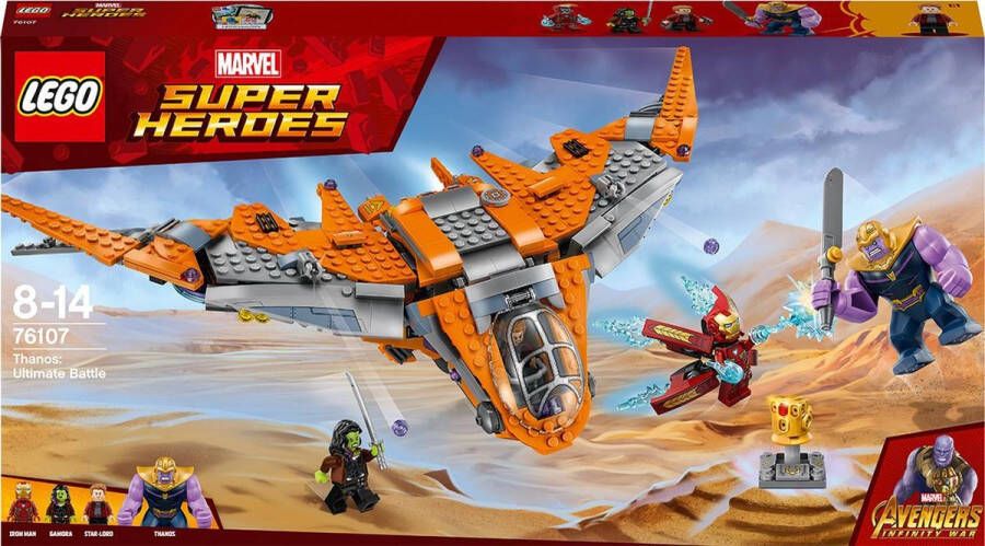LEGO Marvel Super Heroes Avengers Thanos: het ultieme duel 76107