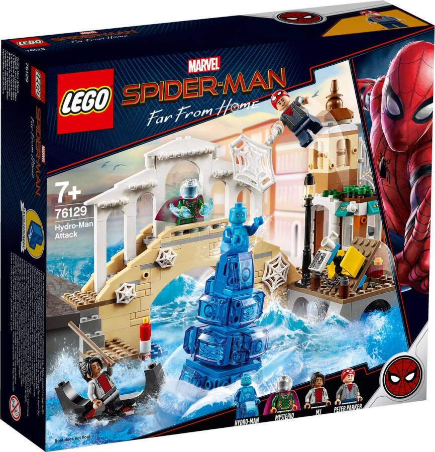 Coppens LEGOÂ Marvel Spider-Man Homecoming 2 76129 Hydro-Man aanval