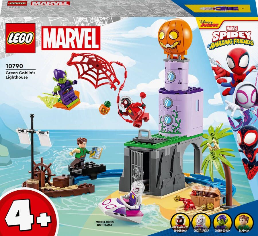 LEGO 10790 Super Heroes Marvel Spiderman Team Spidey bij de vuurtoren van Green Goblin