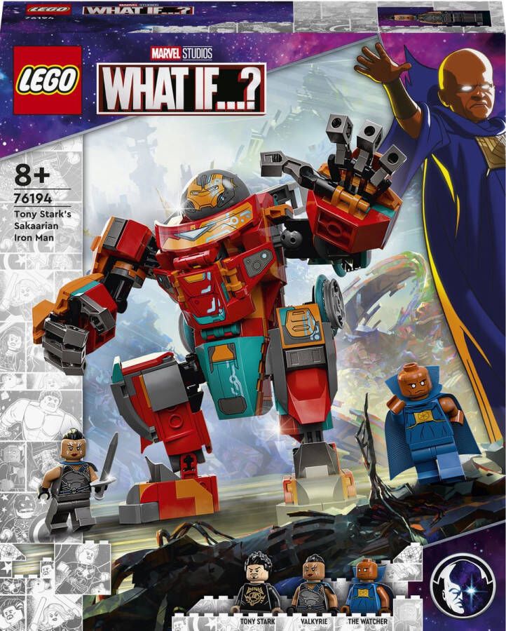 LEGO DC Comics Super Heroes Tony Stark&apos;s Sakaarian Iron Man 76194
