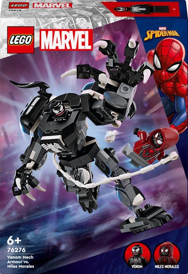 LEGO Marvel Super Heroes 76276 Venom mechapantser vs. Miles Morales actie set