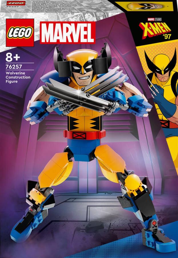 LEGO Marvel Wolverine bouwfiguur X-Men Speelgoed 76257