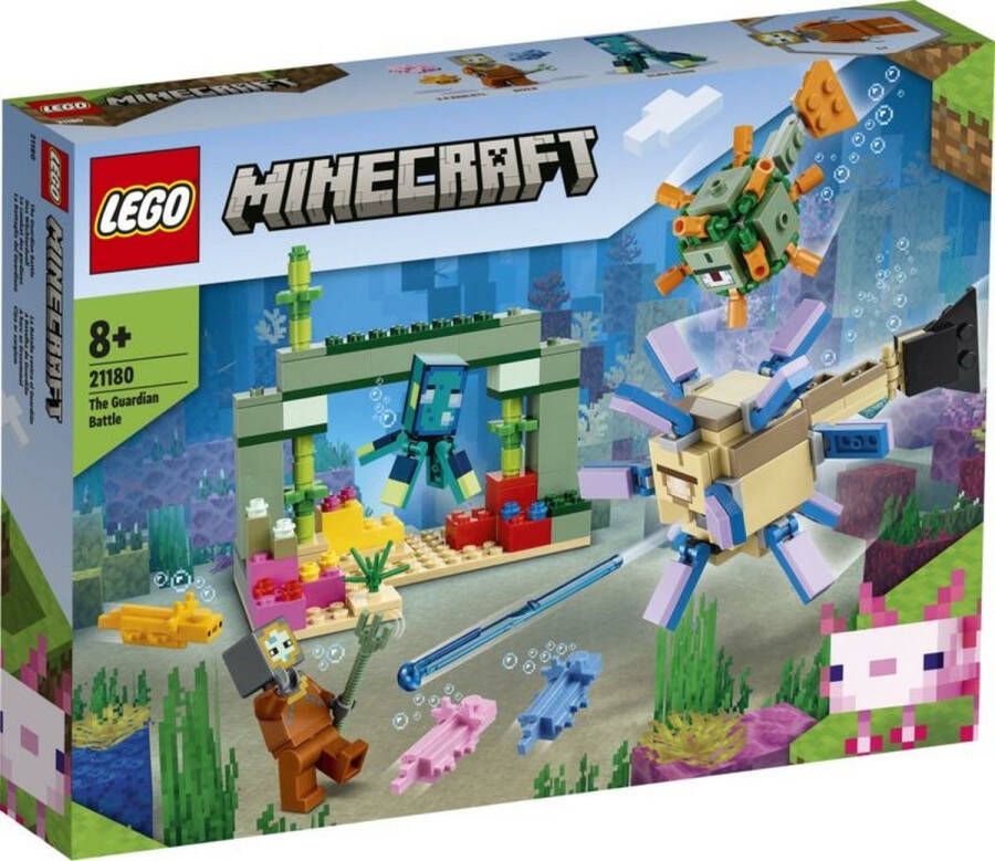 LEGO Minecraft De Bewakersstrijd 21180