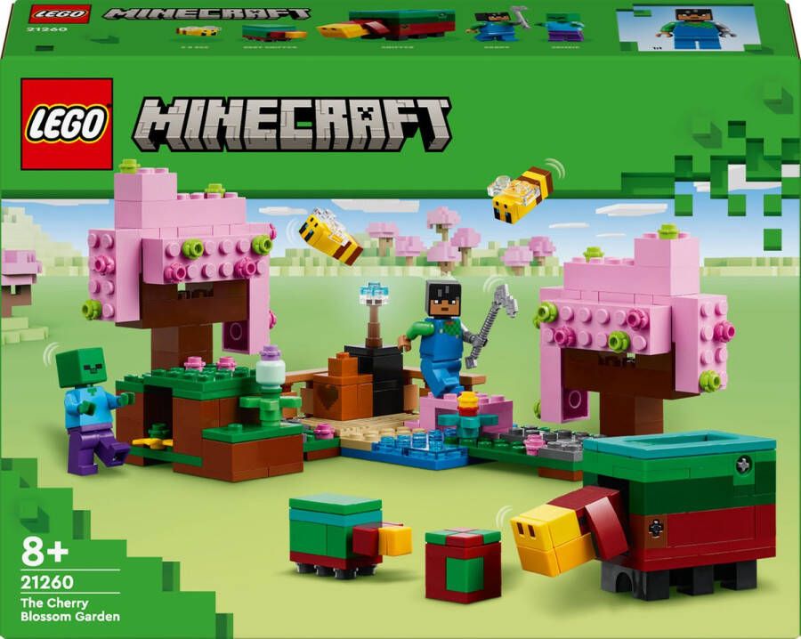 LEGO Minecraft 21260 De kersenbloesemtuin