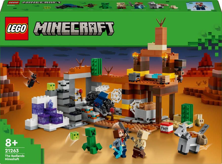 LEGO Minecraft 21263 De woestenijmijnschacht