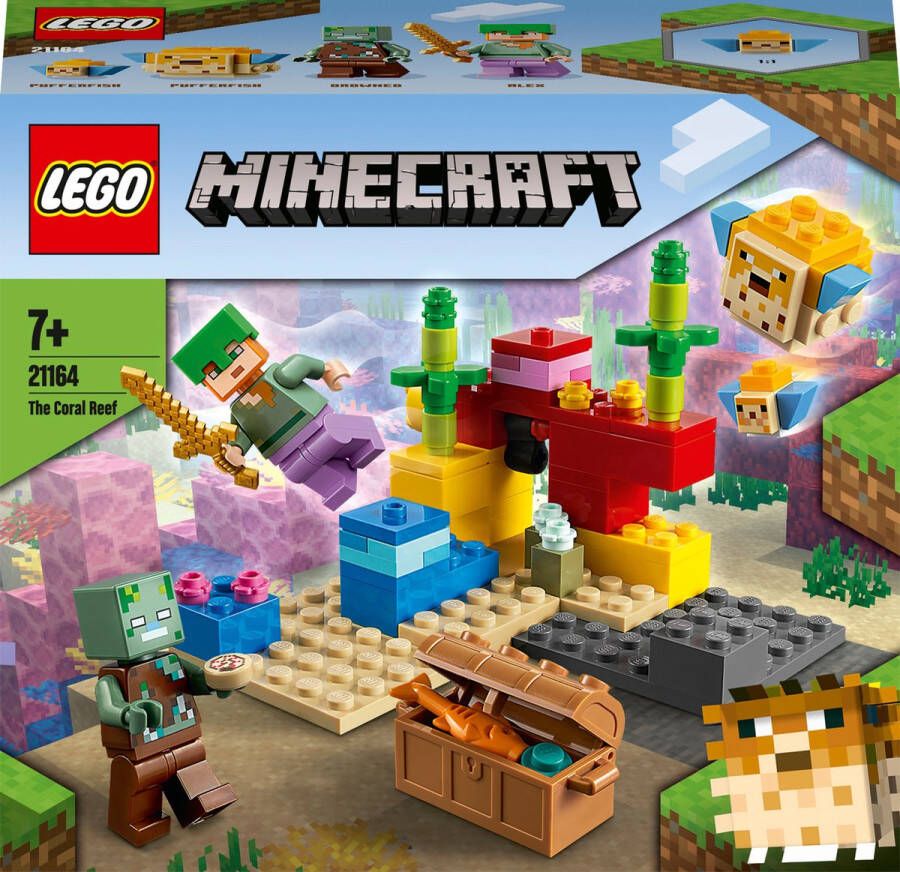 LEGO Minecraft Het koraalrif 21164