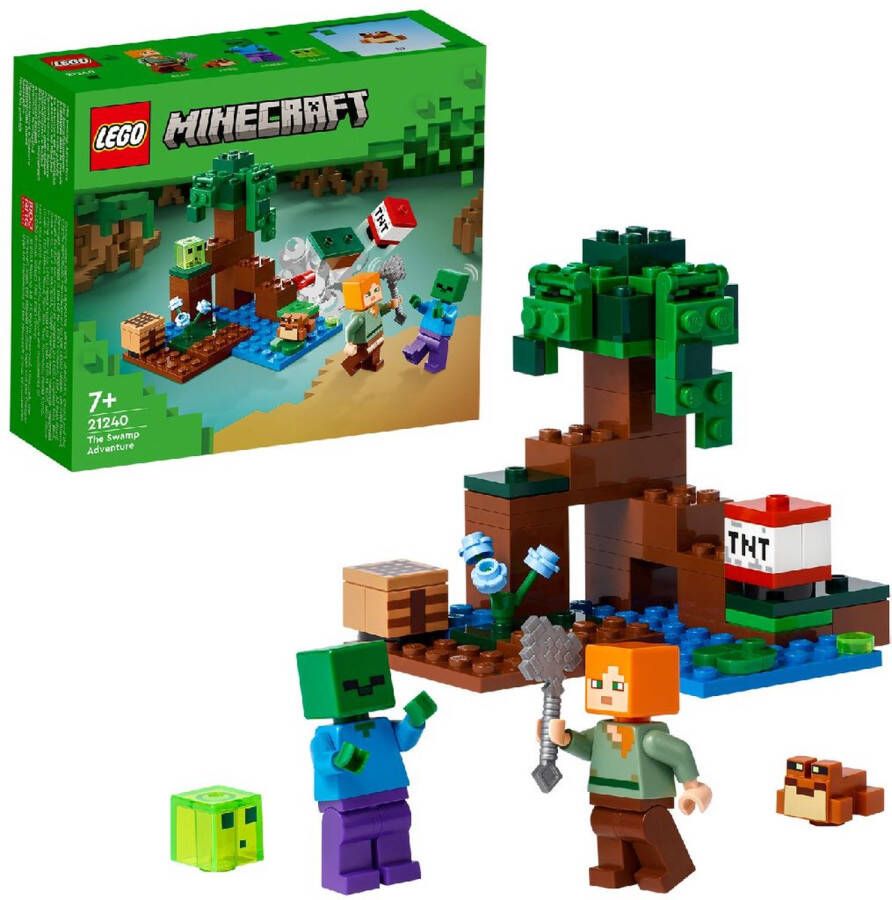LEGO Minecraft Het Moerasavontuur Bouwset 21240