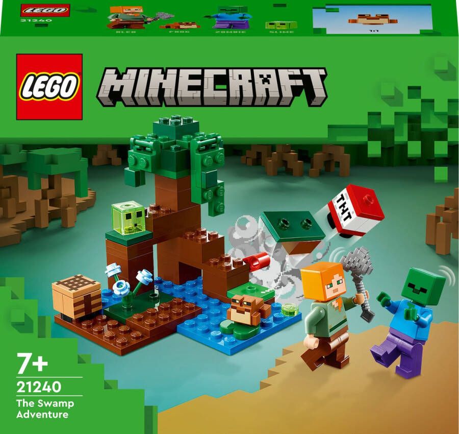 LEGO Minecraft Het Moerasavontuur Bouwset 21240