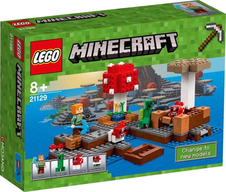 LEGO Minecraft Het Paddenstoeleiland 21129