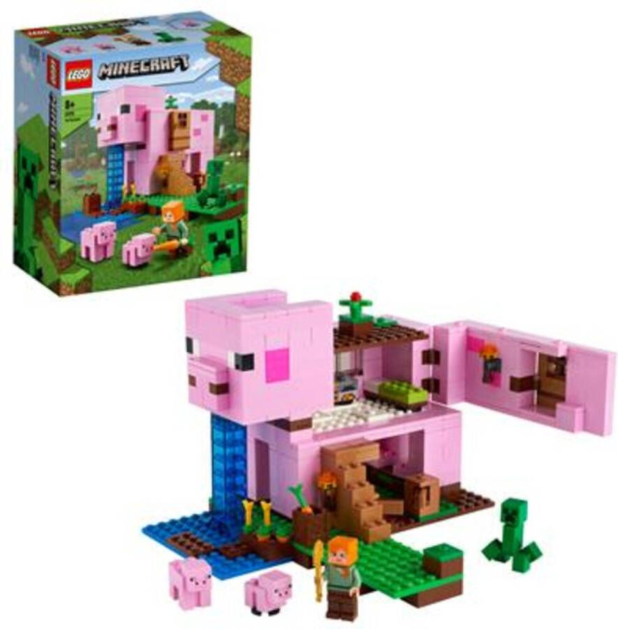 LEGO Minecraft Het Varkenshuis 21170