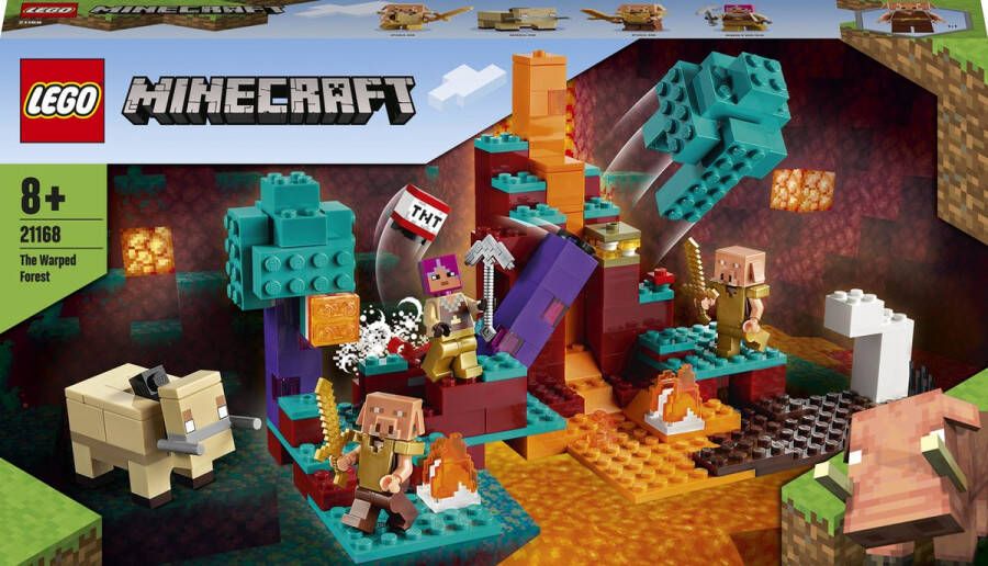 LEGO Minecraft Het Verwrongen Bos 21168