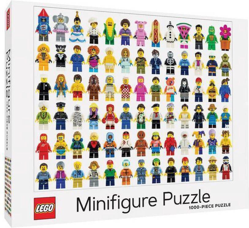 LEGO Minifigure Puzzle puzzel 1000 stukjes