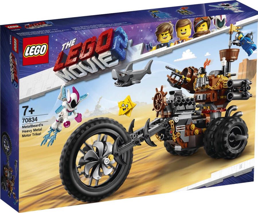 LEGO MOVIE 2 Metaalbaards heavy metal trike 70834
