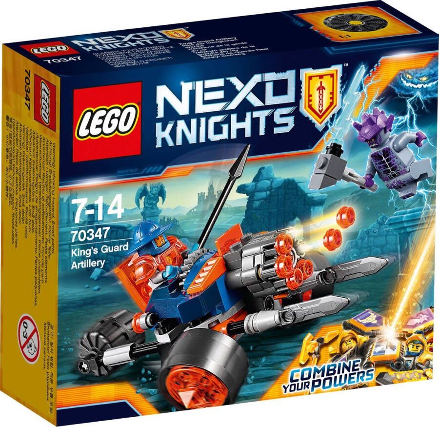 LEGO NEXO KNIGHTS Artillerie van de Koninklijke Garde 70347