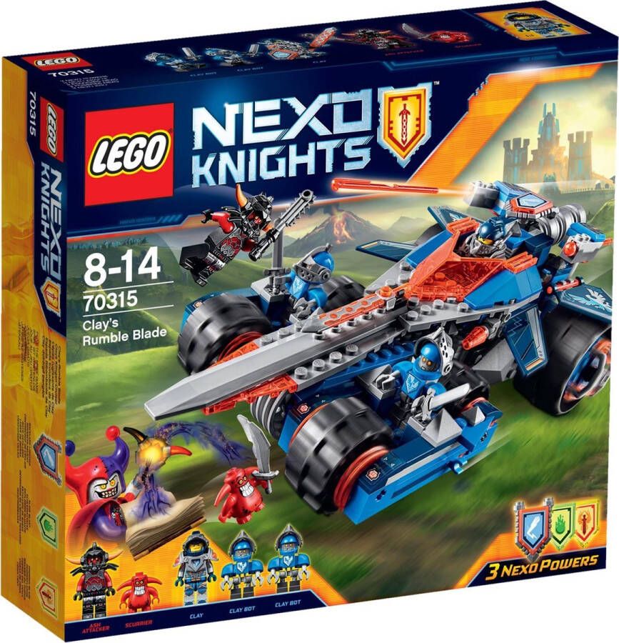 LEGO NEXO KNIGHTS Clay s Gevechtszwaard 70315