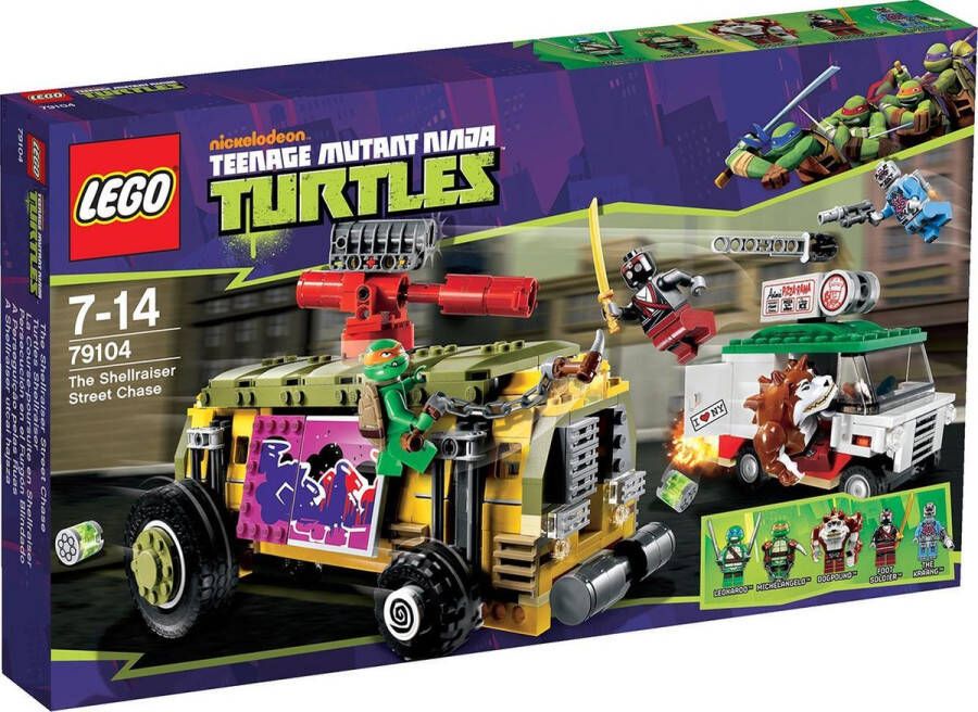 LEGO Ninja Turtles De Shellraiser Straatrace 79104