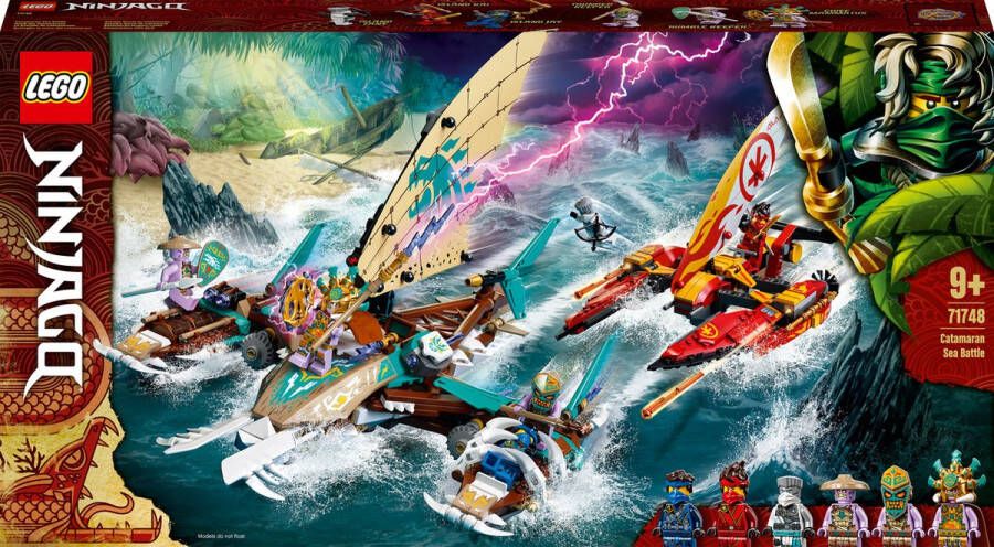 LEGO Ninjago 71748 duel of the catamarans