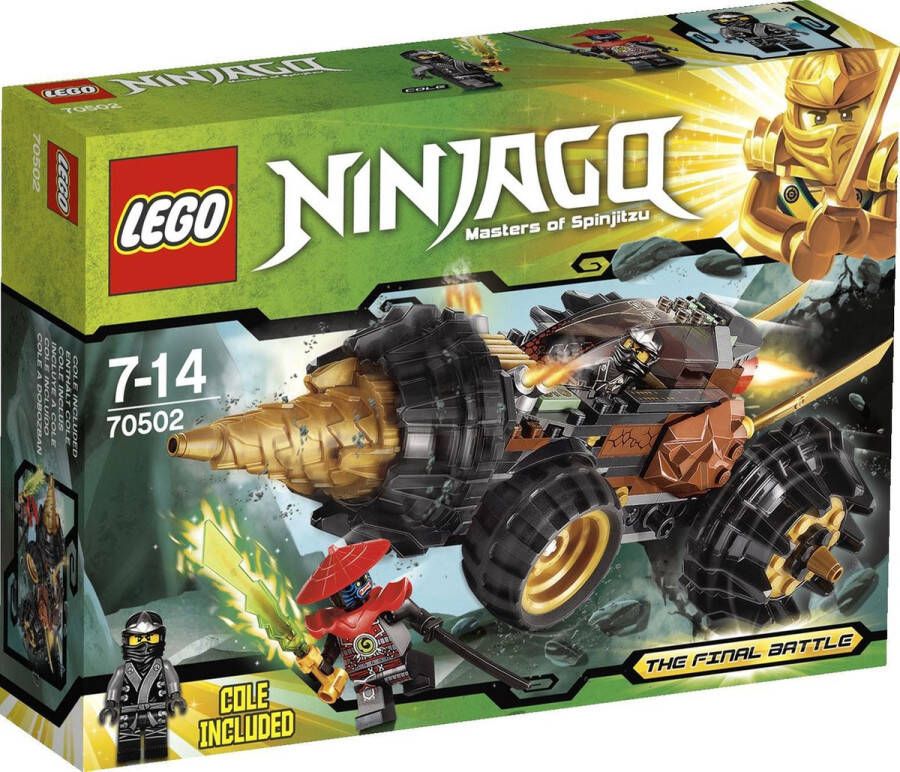 LEGO Ninjago Cole's Grondboor 70502