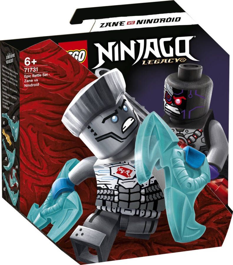 LEGO NINJAGO Epische Strijd Set Zane tegen Nindroid 71731