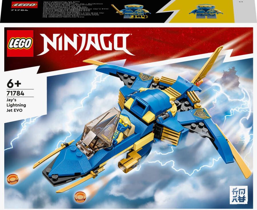 LEGO NINJAGO Jay s Bliksemstraaljager EVO Bouwset 71784