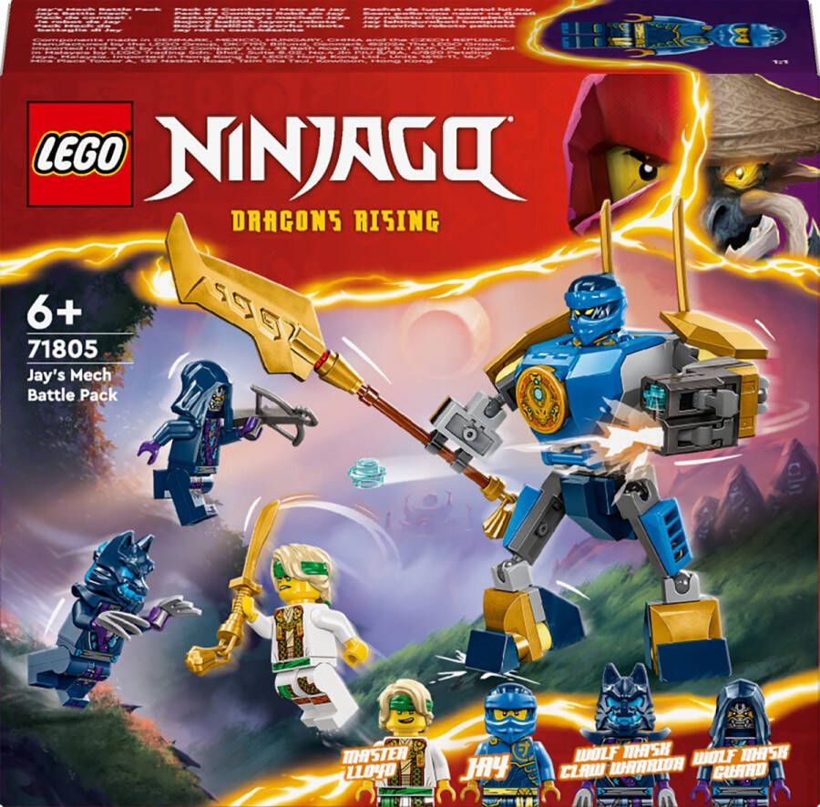 LEGO Ninjago Jay's mecha strijdpakket 71805