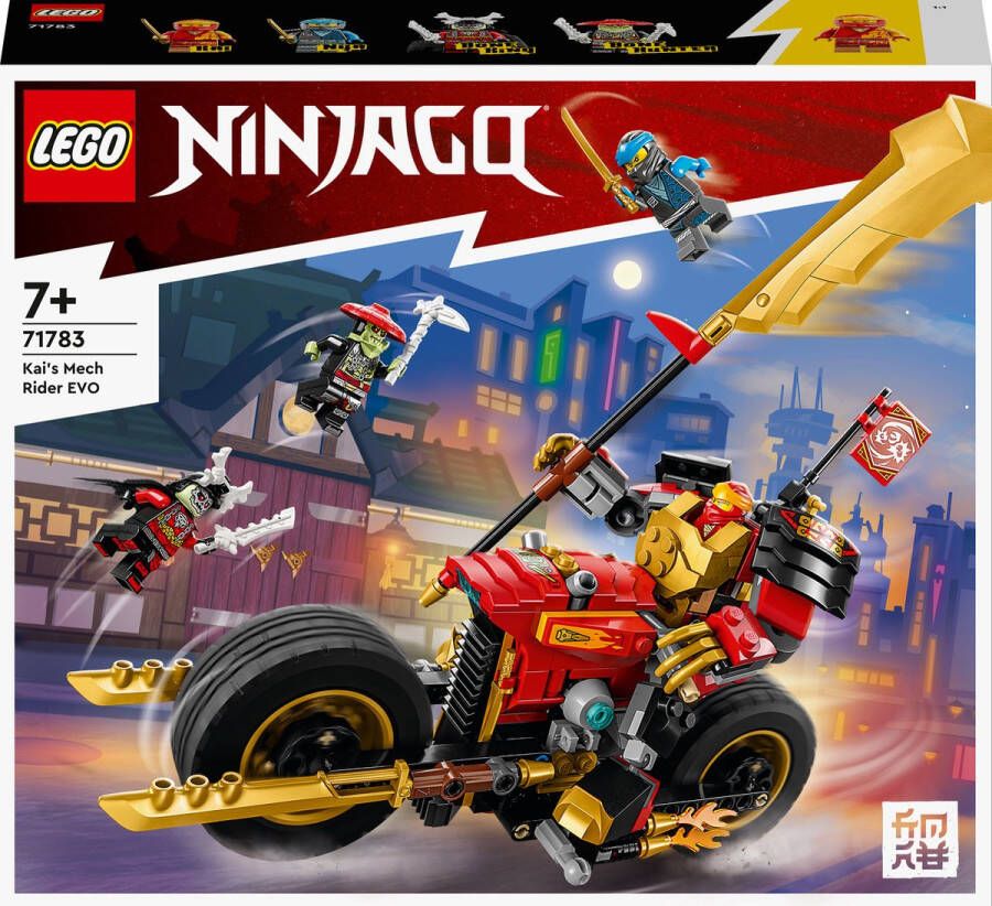 LEGO NINJAGO Kai s Mech Rider EVO Bouwset 71783