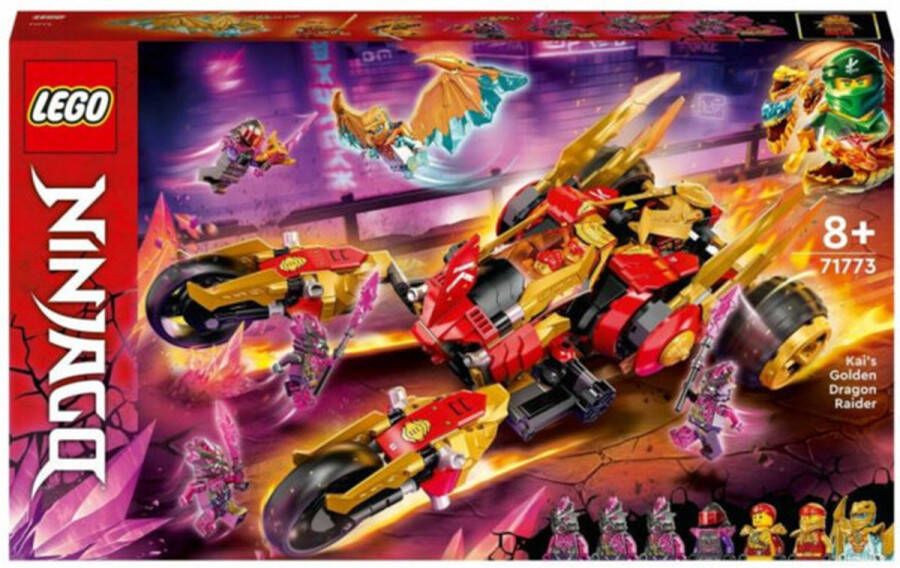 LEGO Ninjago Kai&apos;s gouden drakenvoertuig 71773