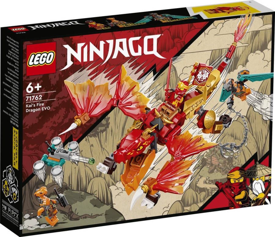 LEGO Ninjago 71762 Kai&apos;s vuurdraak EVO