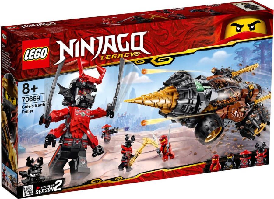 LEGO NINJAGO Legacy Cole's Grondboor 70669