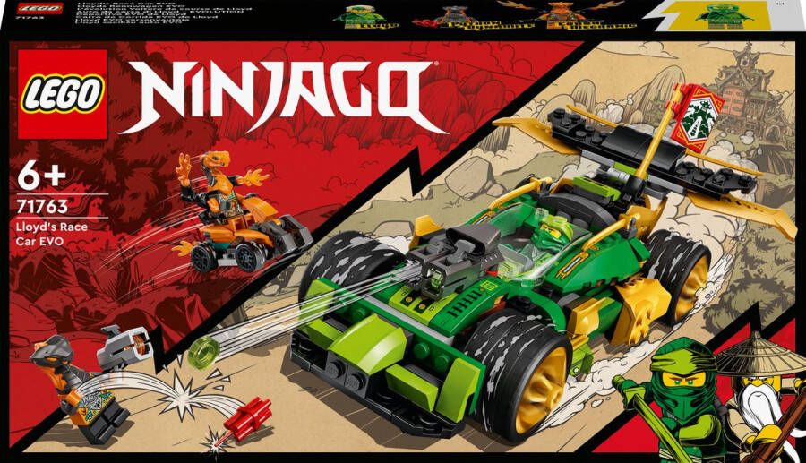 LEGO NINJAGO Lloyd&apos;s racewagen EVO 71763
