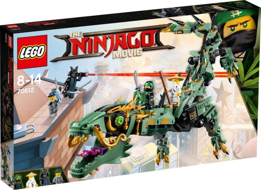 LEGO NINJAGO Movie Groene Ninja Mecha Draak 70612