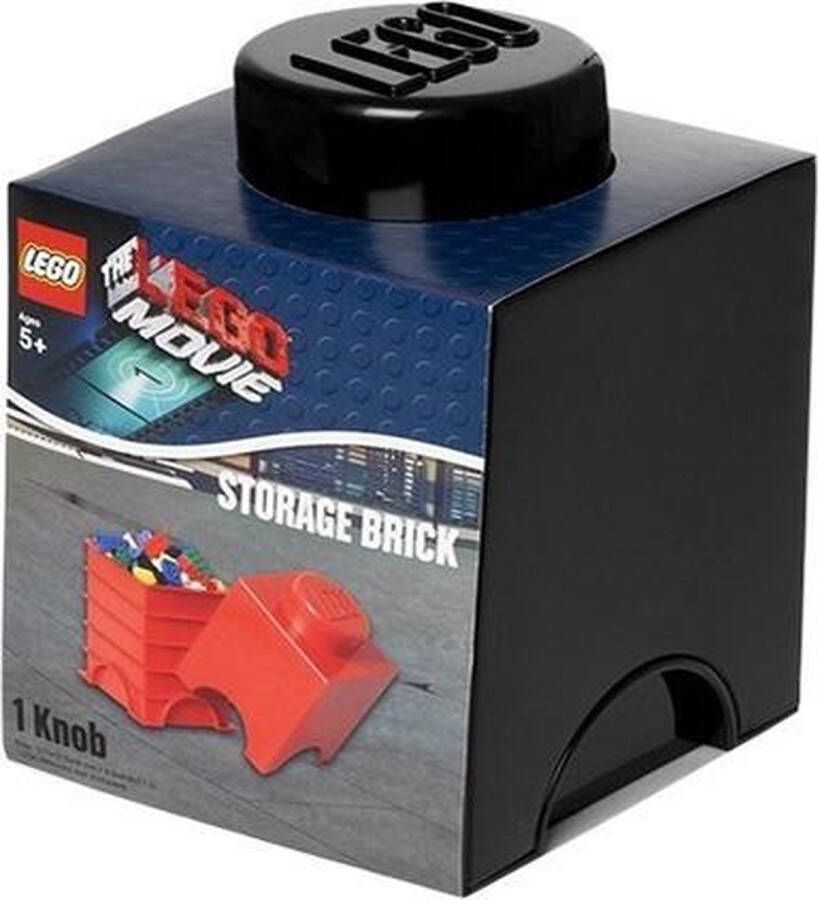 LEGO Opbergbox Brick 1 Movie Zwart