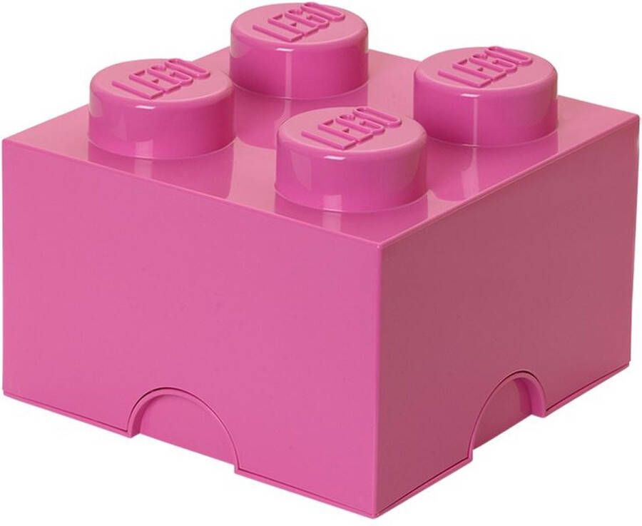 LEGO Storage Brick Opbergbox 6L Kunststof Roze