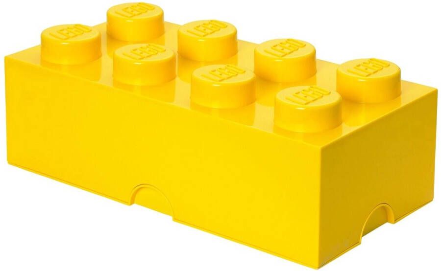 LEGO Opbergbox Brick 8 Grijs