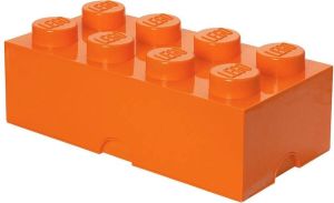 LEGO Brick 8 Opbergbox Oranje