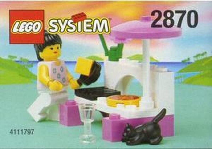 LEGO Paradisa Barbeque 2870